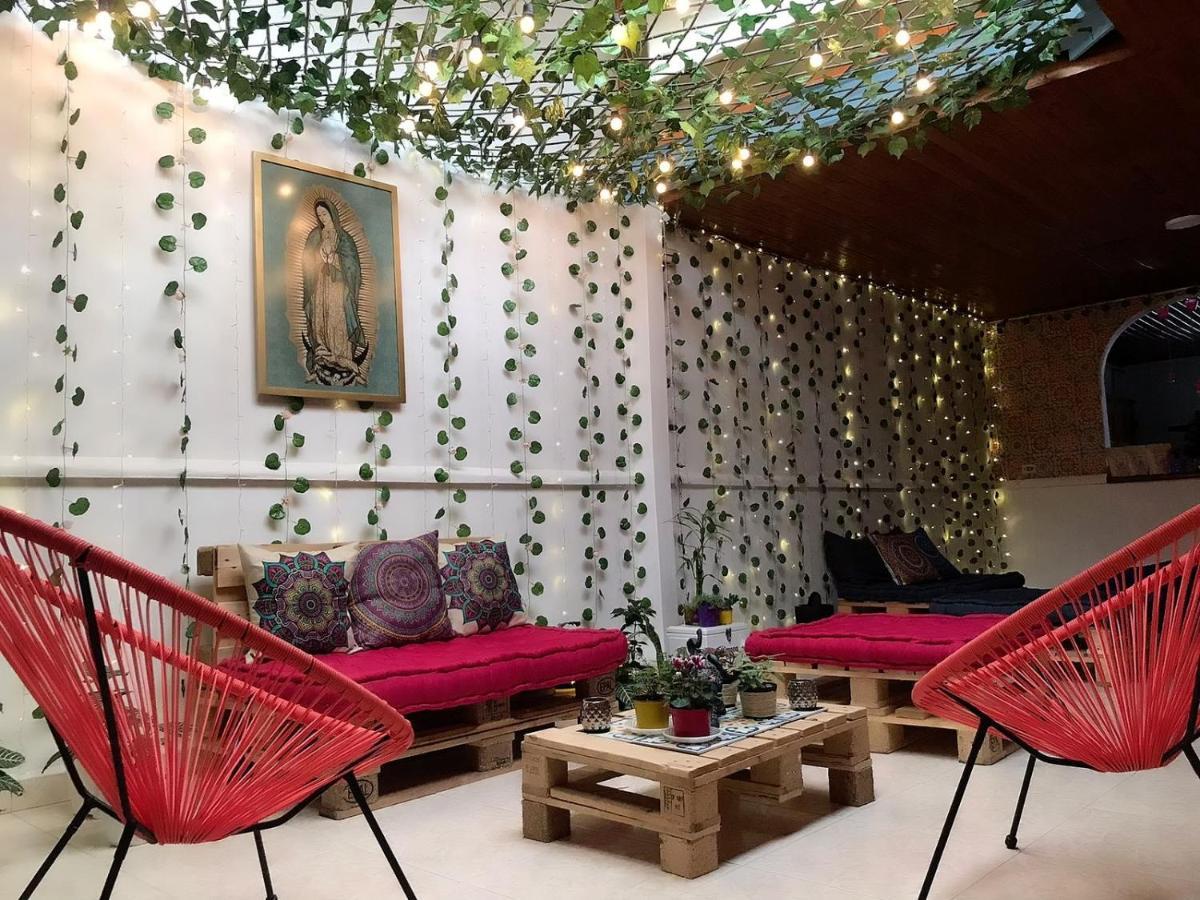 Hospedaje Casa Rosa Jardin Ngoại thất bức ảnh