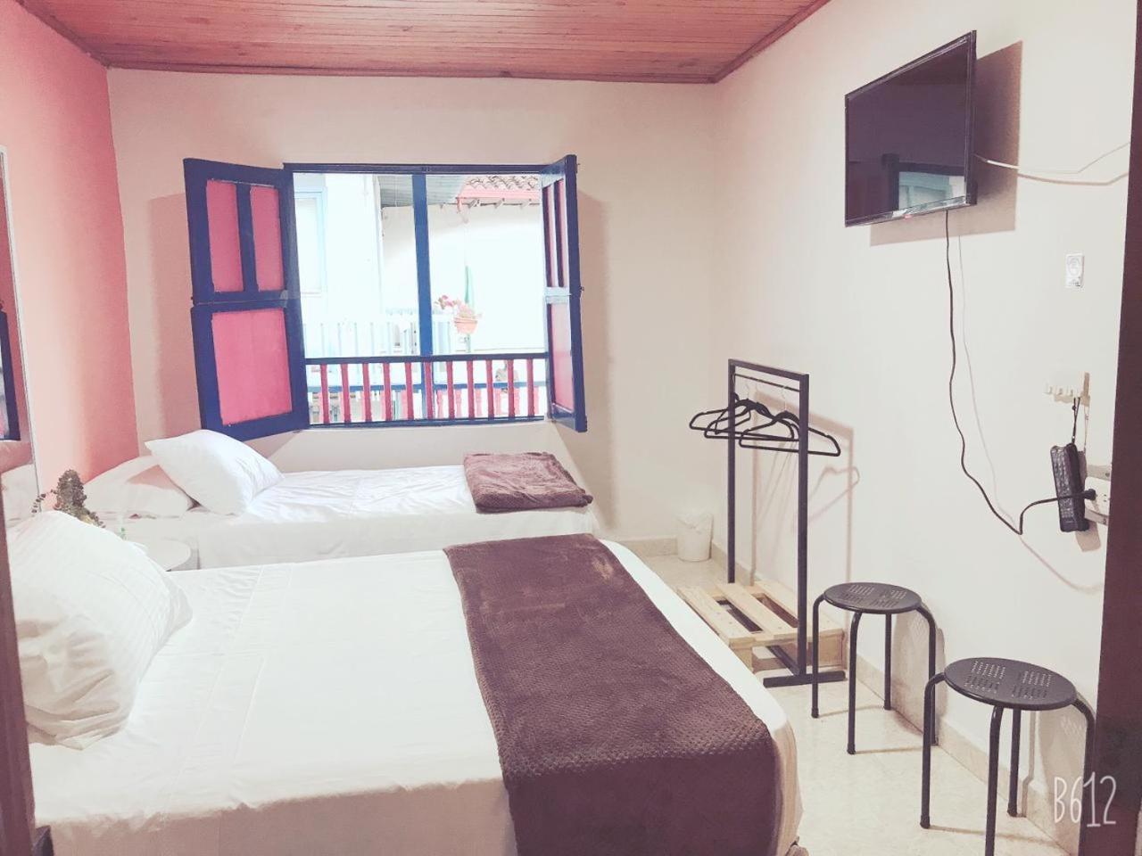 Hospedaje Casa Rosa Jardin Ngoại thất bức ảnh